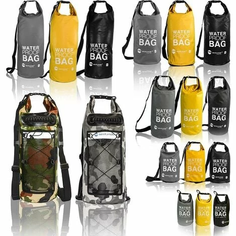 eyepower Trockentasche DryBag 20L Grau 100% wasserdicht ultraleicht Schultergurt Eyepower Trockentasche DryBag 20L Grau 100% Wasserdicht Ultraleicht Schultergurt -Eyepower-Shop 10736701 1