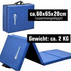 EYEPOWER XL Gymnastikmatte 200x60x5cm - Faltbare Turnmatte -Eyepower-Shop 12382481 3