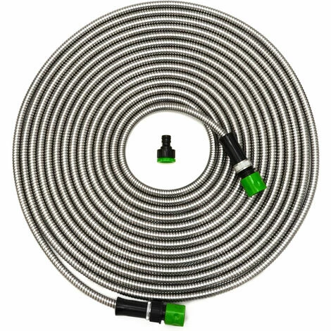 EYEPOWER 15 m Knickfreier Gartenschlauch Edelstahl Wasserschlauch Flex Metall Schlauch EYEPOWER 15 M Knickfreier Gartenschlauch Edelstahl Wasserschlauch Flex Metall Schlauch -Eyepower-Shop 13499901 1
