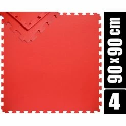 EYEPOWER 180x180 XL Trainingsmatte Mit Rand - 4er Set 90x90 Bodenmatte