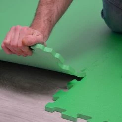 EYEPOWER 180x180 XL Trainingsmatte Mit Rand - 4er Set 90x90 Bodenmatte -Eyepower-Shop 19577689 5