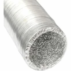 Eyepower Aluflexrohr Aluflexschlauch 10m | Flexrohr Luftschlauch Alurohr Ø150mm | Hitzebeständiges Luftrohr