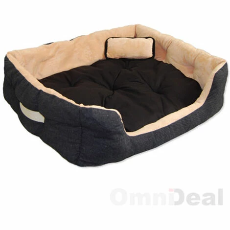 eyepower Katzenbett Hundebett 70x60x18 cm Katzenkissen Hundekissen Waschbar Tierkissen Tierbett Innenkissen Schwarz-Beige Eyepower Katzenbett Hundebett 70x60x18 Cm Katzenkissen Hundekissen Waschbar Tierkissen Tierbett Innenkissen Schwarz-Beige -Eyepower-Shop 6267859 4