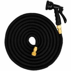 Eyepower Dehnbarer Gartenschlauch 5 -15 M Doppelter Latexkern