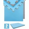 EYEPOWER 1.6qm Profi Fitnessmatte 2cm - 2er Set 90x90 Bodenschutzmatte Für Fitnessgeräte -Eyepower-Shop 63564191 1