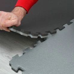 EYEPOWER 2.4qm Profi Fitnessmatte 2cm - 3er Set 90x90 Bodenschutzmatte Für Fitnessgeräte 5 EYEPOWER 2.4qm Profi Fitnessmatte 2cm - 3er Set 90x90 Bodenschutzmatte Für Fitnessgeräte -Eyepower-Shop 63564235 4