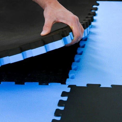 EYEPOWER 4cm dick: 1.6qm Fitnessmatte zum Wenden - 2 Trainingsmatten 90x90 Matte mit Rand EYEPOWER 4cm Dick: 1.6qm Fitnessmatte Zum Wenden - 2 Trainingsmatten 90x90 Matte Mit Rand -Eyepower-Shop 63725328 5