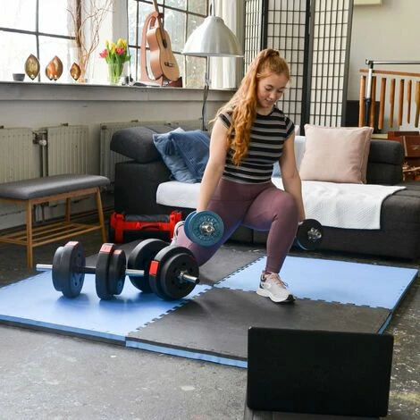 EYEPOWER 1.6qm Kampfsportmatte 4cm - 2 Judo Matten für Zuhause 90x90 Home Gym Dojo Matte EYEPOWER 1.6qm Kampfsportmatte 4cm - 2 Judo Matten Für Zuhause 90x90 Home Gym Dojo Matte -Eyepower-Shop 64446752 3