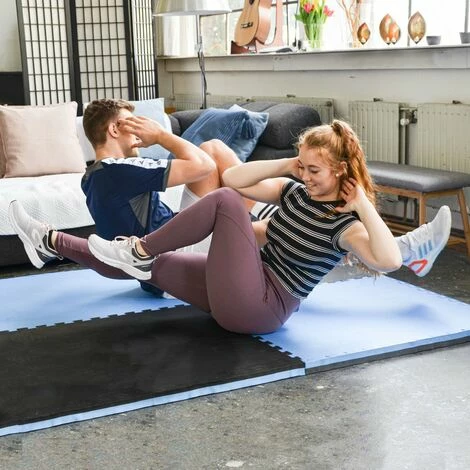 EYEPOWER 1.6qm Kampfsportmatte 4cm - 2 Judo Matten für Zuhause 90x90 Home Gym Dojo Matte EYEPOWER 1.6qm Kampfsportmatte 4cm - 2 Judo Matten Für Zuhause 90x90 Home Gym Dojo Matte -Eyepower-Shop 64446752 4