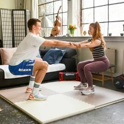 EYEPOWER 0.8qm Kampfsportmatte 4cm - Home Gym Dojo Matte 90x90 - Judo Matten Für Zuhause -Eyepower-Shop 64446754 3