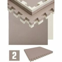 EYEPOWER 1.6qm Kampfsportmatte 4cm - 2 Judo Matten Für Zuhause 90x90 Home Gym Dojo Matte