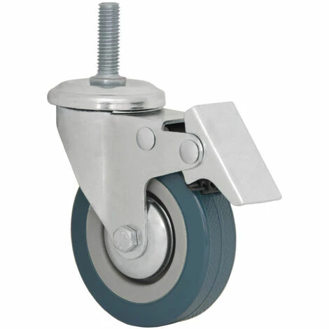 EYEPOWER Transportrolle Schwerlastrolle 75mm mit Gewindestift (M10) 4er Set EYEPOWER Transportrolle Schwerlastrolle 75mm Mit Gewindestift (M10) 4er Set -Eyepower-Shop 7009467 2