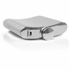 EYEPOWER Flachmann Taschenflasche 3 Modelle Edelstahl 210ml Mit Trichter -Eyepower-Shop 9170033 3