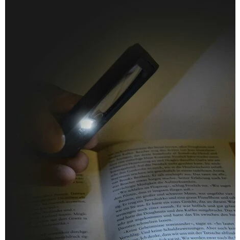 EYEPOWER LED-Taschenlupe Leselupe Lupe Klapplupe mit Standfuß | 2 LED Kaltweiß 1 UV-Licht | 2.5x/7x EYEPOWER LED-Taschenlupe Leselupe Lupe Klapplupe Mit Standfuß | 2 LED Kaltweiß 1 UV-Licht | 2.5x/7x -Eyepower-Shop 9170037 2