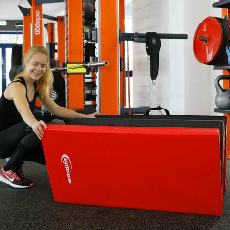 EYEPOWER XL Weichbodenmatte 200x100x5cm - Faltbare Turnmatte EYEPOWER XL Weichbodenmatte 200x100x5cm - Faltbare Turnmatte -Eyepower-Shop 9170163 4