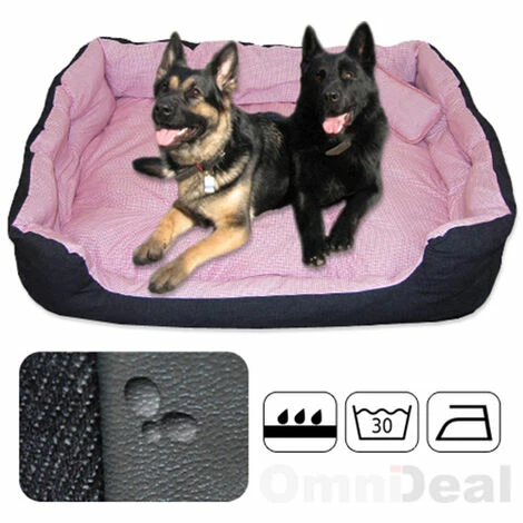 eyepower Hundebett 120x90x27 cm Hundekissen Waschbar Tierkissen Tierbett Katzenbett Katzenkissen Innenkissen Pink Eyepower Hundebett 120x90x27 Cm Hundekissen Waschbar Tierkissen Tierbett Katzenbett Katzenkissen Innenkissen Pink -Eyepower-Shop 9674905 2