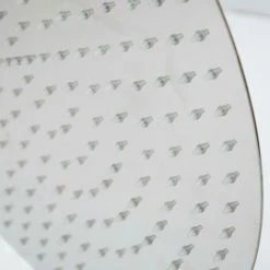 EYEPOWER Eleganter Duschkopf Aus Edelstahl | Regendusche Mit Spiegeleffekt Im Slimdesign | Brausekopf 50Ø Cm | Silikon Anti-Kalk Noppen | Nahtlose Verbindung | Extra Dünn -Eyepower-Shop 9846322 3