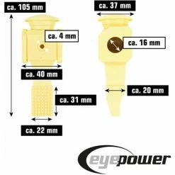 EYEPOWER Zubehör EPR-ST08 Spieler Weiß -Eyepower-Shop 9846339 5