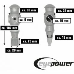 EYEPOWER Zubehör EPR-ST09 Spieler Grau -Eyepower-Shop 9846340 5