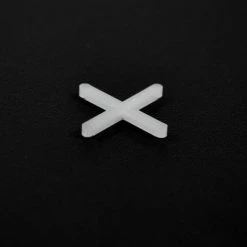 Eyepower 1000 Fliesenkreuze Fugenkreuz Fliesen Abstandhalter Fliesenfugen | Kunststoff | Ca. 2 Mm | Weiß