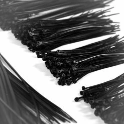 EYEPOWER 500-tlg. Kabelbinder-Set 100/120/150/200/300 Mm Schwarz -Eyepower-Shop 9846444 5