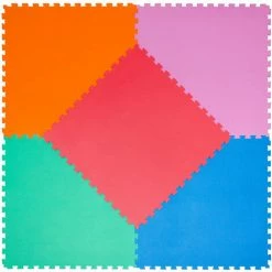 EYEPOWER 12mm Trainingsmatte Mit Rand - 90x90cm Bodenschutz-Matte -Eyepower-Shop 9846477 3