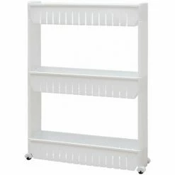 EYEPOWER Nischenregal 12,5cm Schmal Nischenwagen Rollregal Klein Küchen-Regal Standregal -Eyepower-Shop 9846481 3