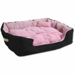 Eyepower Hundebett 82x70x20 Cm Hundekissen Waschbar Tierkissen Tierbett Katzenbett Katzenkissen Innenkissen Pink