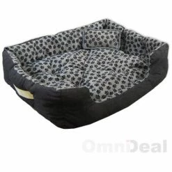Eyepower Hundebett 82x70x20 Cm Hundekissen Waschbar Tierkissen Tierbett Katzenbett Katzenkissen Innenkissen Grau Tatze 5 Eyepower Hundebett 82x70x20 Cm Hundekissen Waschbar Tierkissen Tierbett Katzenbett Katzenkissen Innenkissen Grau Tatze -Eyepower-Shop 9846581 4