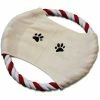 EYEPOWER Tierspielzeug Hund Frisbee Rot/weißes Tau Ca. 20 Cm Durchmesser -Eyepower-Shop 9846601 1