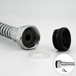 EYEPOWER 15.5cm Wasserhahn Verlängerung - M22/M24 Perlator Strahlregler Flexischlauch 4 EYEPOWER 15.5cm Wasserhahn Verlängerung - M22/M24 Perlator Strahlregler Flexischlauch -Eyepower-Shop 9855727 4