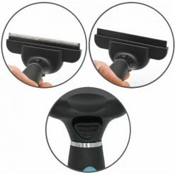 EYEPOWER Self-Clean Hundebürste Katzen Fellbürste 10,5cm Hundekamm Fellpflege Bürste Kamm -Eyepower-Shop 9855792 5