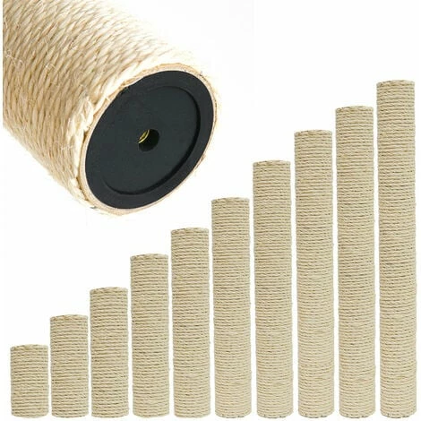 EYEPOWER 50cm Sisalstamm für Katzen Kratzbaum M8 Sisal Ersatzstamm Katzenbaum Ersatzteile EYEPOWER 50cm Sisalstamm Für Katzen Kratzbaum M8 Sisal Ersatzstamm Katzenbaum Ersatzteile -Eyepower-Shop 9855864 1